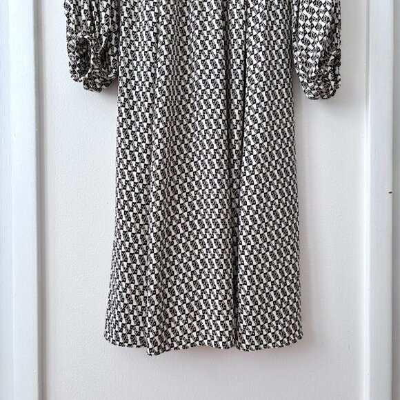 Diane Von Furstenberg Hecuba Twill Blend Midi Dress - Picture 7 of 9